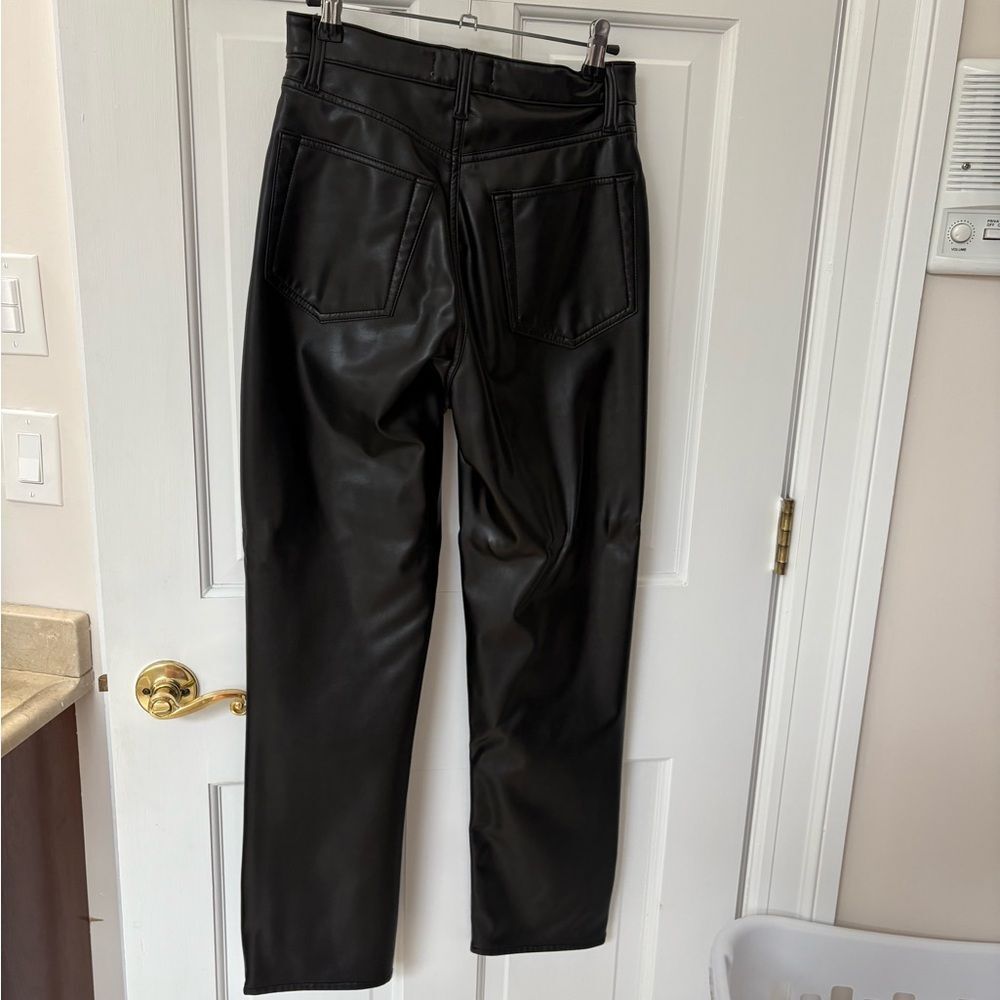 Abercrombie & Fitch Leather & Denim pants - Picture 5 of 5